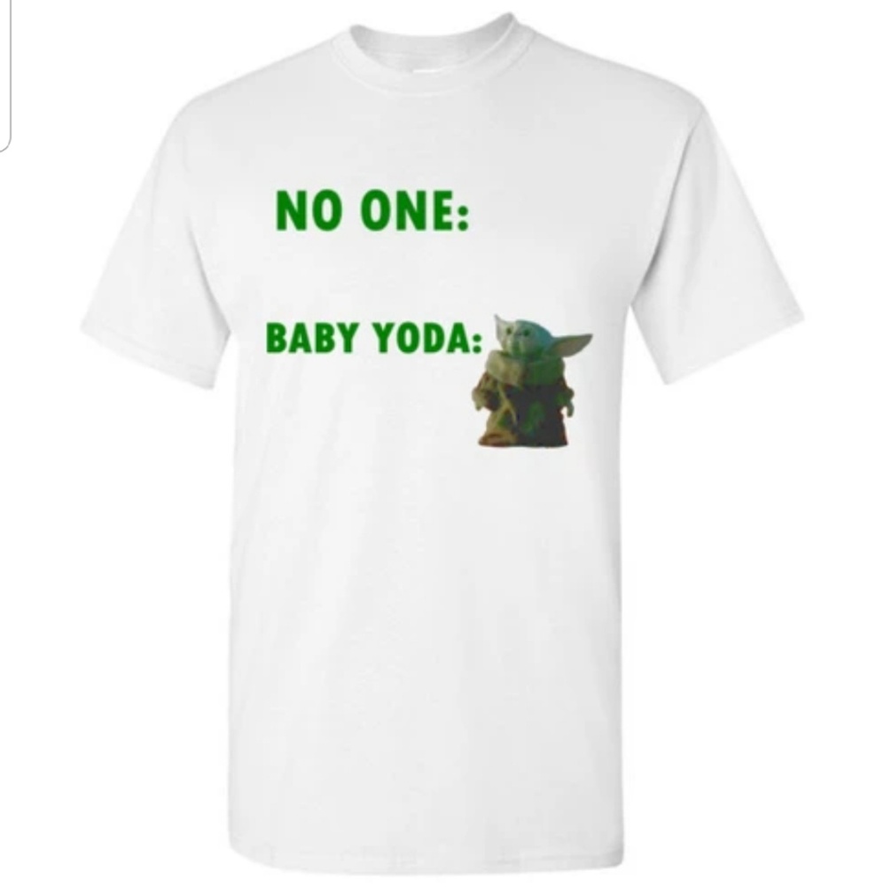 No One Baby Yoda Star Wars Tshirt